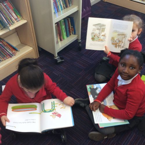 Reception Visits to Cradley Heath Library